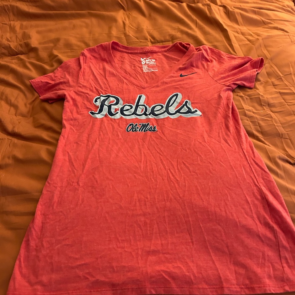 Nike Red Rebels Ole Miss Tee